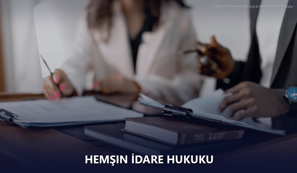 Hemşin İdare Hukuku